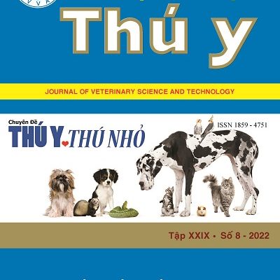 Tạp chí Khoa học Kỹ thuật Thú y số 8 – 2022